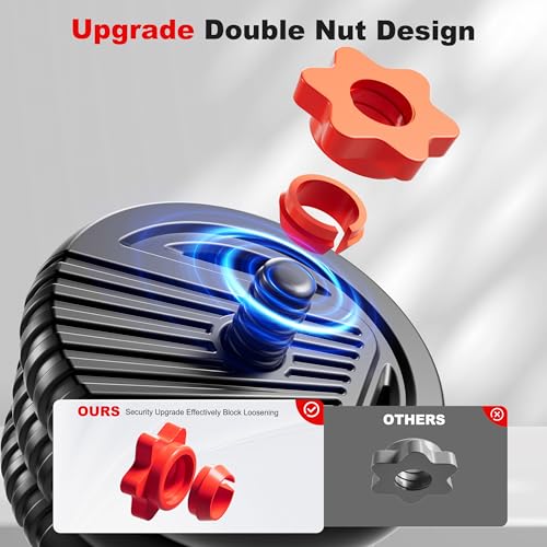 Adjustable Dumbbell Set, 10/20/30/45/70/90lbs Free Weights Dumbbells Set, 5 in1 Dumbbells Set Used as Barbell, Kettlebells, Push up Stand,Weight Plate, Adjustable Weight Set for Home Gym - color: 89LBS(44.5LB PAIR)