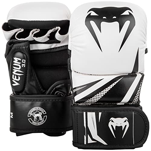 Venum Challenger 3.0 Sparring Gloves - color: White/Black, size: Large-X-Large