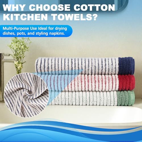 Wash Cloths for Face 3 Pack, 100% Cotton Washcloths, Soft Absorbent Face Towels for Face & Body, Quick Dry Wash Cloths for Showering, Bathroom, 3 Colors - color: Red,blue,green