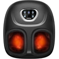 CuPiLo Foot Massager FSA Eligible HSA 2026 Upgraded, Birthday Gifts for Women Men | 5 Levels Compression & Vibration Massage for Plantar Fasciitis Relief, Heat & 3 Kneading, NTC Temperature Control - color: Black