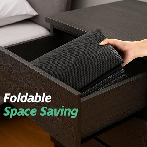 Molain Walking Pad Mat, Foldable Treadmill Mat for Hardwood Floors & Exercise Equipment- 68x24 Inch Non-Slip Gym Floor Protection, Shock Absorption for Carpet & Home Workout - size: 0.4CM