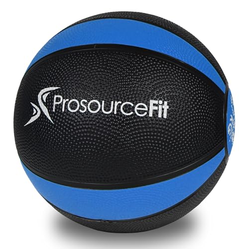 ProsourceFit Weighted Medicine Ball for Full Body Workouts - size: 4 LB