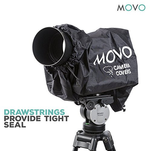 Movo CRC17 Storm Raincover Protector for DSLR Cameras, Lenses, Photographic Equipment (Small Size: 17 x 14.5)