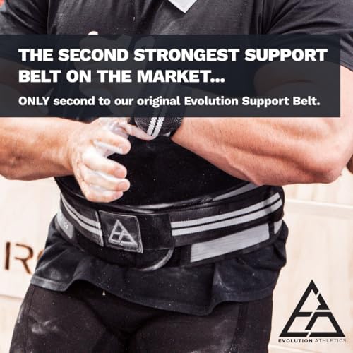 Evolution Athletics Weight Lifting Sport Belt for Strength Training, Powerlifting, or Deadlift - size: XL