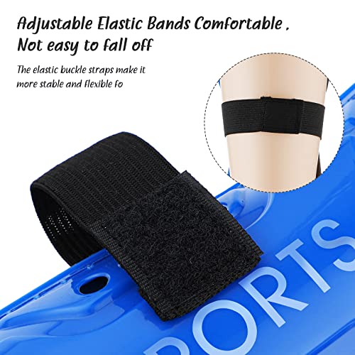 Civaner Youth Soccer Shin Guards Lightweight Breathable Child Calf Protective Gear Soccer Equipment Kids Shin Guards for 4-12 Boys and Girls Children Teenagers - size: M，4-8 years old