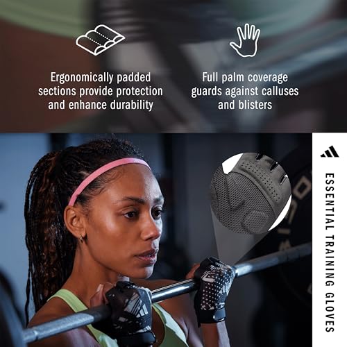adidas Essential Training Gloves - color: Graphic, size: X-Large