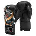 Twisto Boxing Gloves S6 - Pro Training & Sparring, Maya Hide Leather, Muay Thai, MMA, Kickboxing, Men, Women, Adults, Heavy Punching Bag, Focus Mitts, Pads, Gym Workout, 10oz 12oz 14oz 16oz - size: 10 oz, style: Hydra