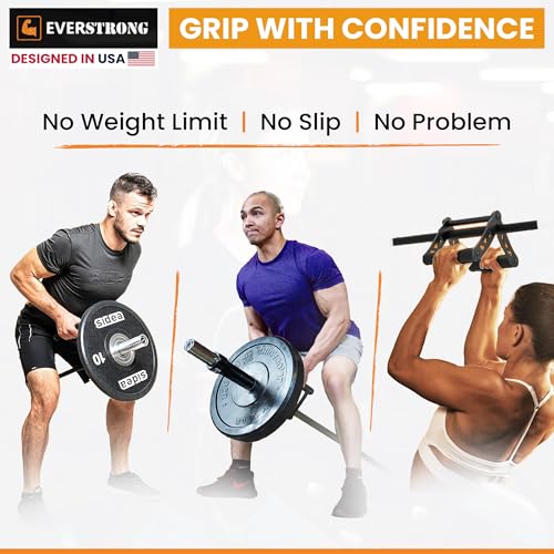 EVERSTRONG T Bar Row Attachment with V Bar Attachment Landmine Handle - 360 Swivel Landmine Attachment for Barbell for Full-Body Workout in Home Gym - Small Spaces - Deadlifts Squats Landmine Stand - style: V Grip Only