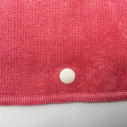 Pink Sweatband for HardHat Washable Velvet Terry cotton Hard Hat Liner NAEE snap on (6, PINK) - color: Pink