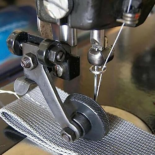Roller Foot (Large)&Plate&Feeder #12267+12438+12436 Compatible with for Singer JUKI Sewing Machine
