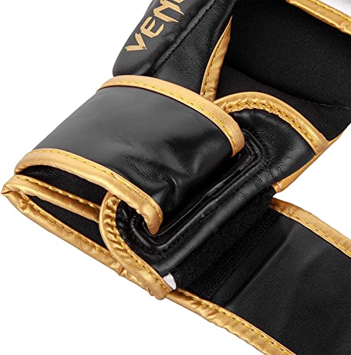 Venum Challenger 3.0 Sparring Gloves - color: White/Black/Gold, size: Medium