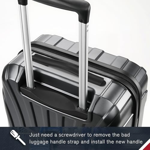 Zoofen Replacement Luggage Suitcase Handle Carry Strap Luggage Grip Luggage Replacement Handle Pulls（B110） - size: B110