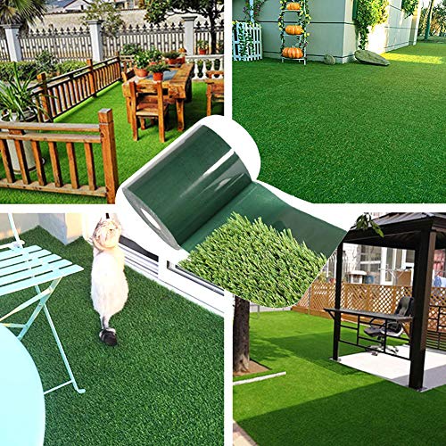 TYLife Double-Sided Artificial Grass Tape(2inx16ft),Self-Adhesive Artificial Seaming Tape, Carpet Turf Tape for Lawn,Outdoor Carpet Jointing,Mat Rug,Connecting Fake Grass - size: Double-sided(2InX16Ft)