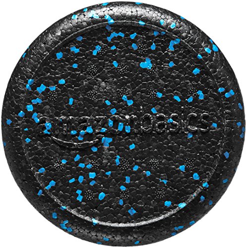 Amazon Basics High Density Foam Roller for Exercise and Recovery, 18 Inches, Blue Speckled - size: 18-Inch