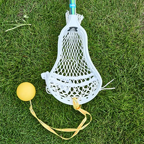Lacrosse Training Equipment and Trainer, Lacrosse Rebounders for Youth - color: yellow