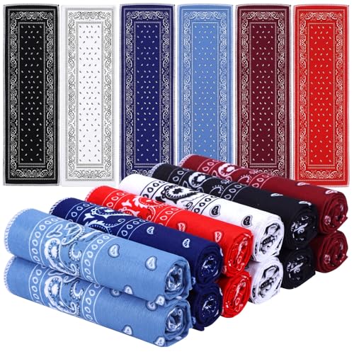 12 Pcs Paisley Cooling Towel for Neck and Face, 40 x 12 Inch Soft Microfiber Breathable Chilly Ice Towel, Stay Cool Sweat Rags for Sports Biking Hiking Running Yoga Golf Camping - style: Paisley