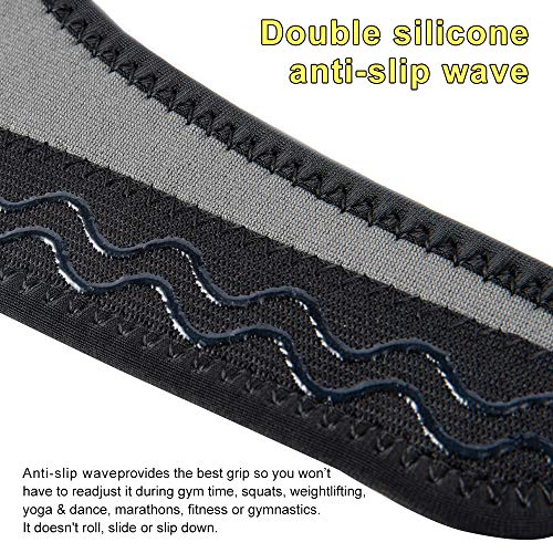 HUEGLO Dance Volleyball Knee Pads for Women,Soft Cushion for Work,Medium | Adult Soft Sponge Pads Prevents Floor Burns,Adjustable Breathable Velcro Straps for Secure Fit.Comfortable for Men Dance,Pole - color: Black, size: Medium