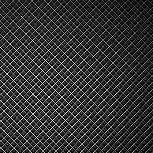 Herco 3' x 4' All Purpose Pyramid Grip Vinyl Mat - Black - size: 3'x4'