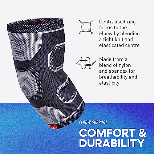 Adidas Knitted Support Sleeve, Ergonomic Compression Sleeve - size: S, style: Elbow Support