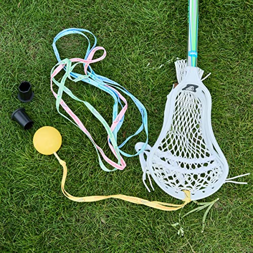 Lacrosse Training Equipment and Trainer, Lacrosse Rebounders for Youth - color: yellow