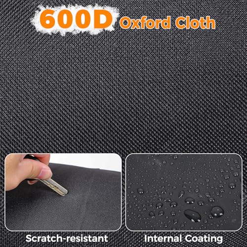200 LBS Umbrella Base Weights Sandbags, 4 Packs Sand Bags for Weight, Weatherproof Fillable Heavy Duty Weight Sandbag for Outdoor Furniture Backyard Umbrella Garden Trampoline Poolside Accessories - color: Black