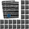 Music Folder Sheet Bulk 24 Pack Music Folders Binder Music Choral Storage Holder Band Folder (Staff Notation, 24p) - size: 24 Pack