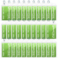 Cooling Towels Pack of 30, 40"*12" Neck Cool Towel Bulk, Cold Towels for Neck and Face, Cooling Rags Sports Towel for Hot Weather, Running, Soccer, Yoga, Gym, Golf - color: 30green