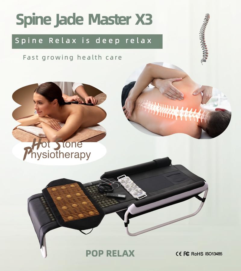 Far Infrared Thermal Therapy Neck Spine Massage Bed - size: Spine Massage Bed