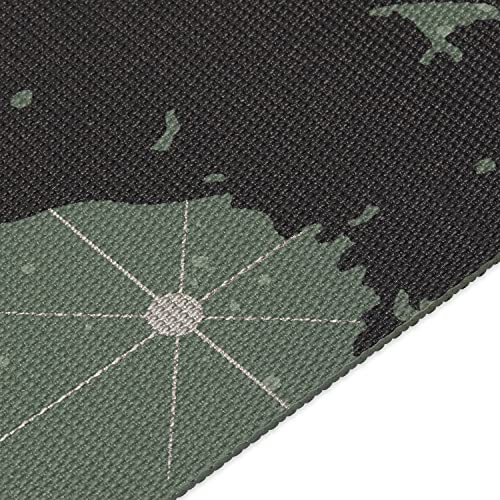 Gaiam Premium Yoga Mat, 6mm Thick Print Mat | Premium 6mm thick cushioning for joint support. Non-slip print design for yoga, Pilates & floor workouts. - color: Luminary