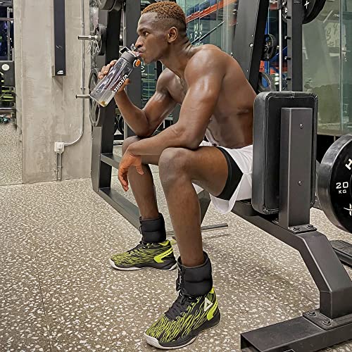 AceSpear Ankle Weights Sets for Men Women Kids 1lb 2lb 3lb 4lb 5lb Leg Weights Arm Wrist Weights Gym for Foot Exercise Training Workout Walking Jogging Yoga - color: Purple, size: 5 lbs x 2