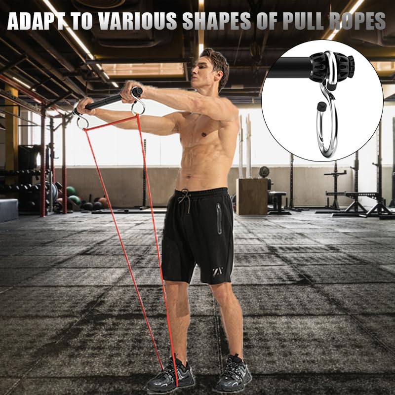 Resistance Band Bar, Portable 43 Inch Pilates Bar with Resistance Bands Home Gym Workouts Stick Squat Yoga Pilates Flexbands Kit for Full Body Shaping - color: 43 Inch Resistance Band Bar