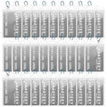 Cooling Towels Pack of 30, 40"*12" Neck Cool Towel Bulk, Cold Towels for Neck and Face, Cooling Rags Sports Towel for Hot Weather, Running, Soccer, Yoga, Gym, Golf - color: 30grey