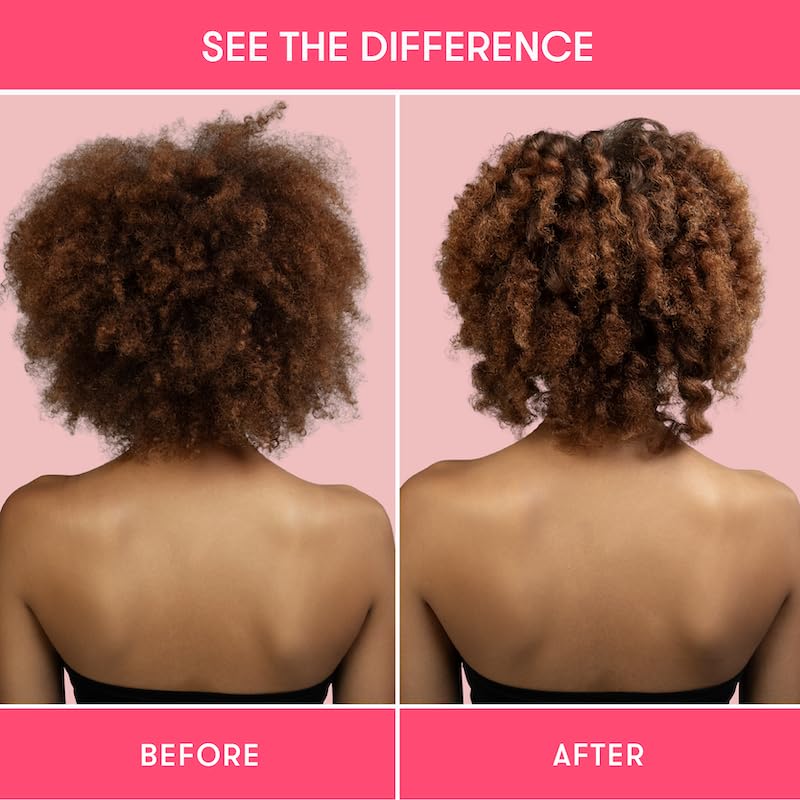 HiBAR - Curl Conditioner Bar - For Curly Hair - Define & Seal in Moisture - With Babassu & Pracaxi Butter & Rice Protein - Plastic-Free - Soap, Paraben & Sulfate-Free - Color Safe & Vegan -1 Solid Bar - style: Curl - Enhances Curls