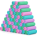 Shellwei 100 Pcs Cooling Towels Bulk 32 x 12 Inch Ice Towel Bulk Cooling Rag for Face and Neck Soft Breathable Microfiber Cloth Chilly Quick Cold for Gym Sport Golf Running Stay Cold (Macarons) - color: Macarons
