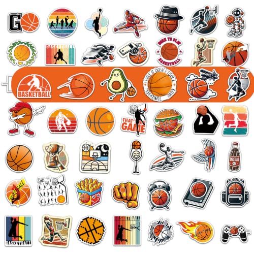 Basketball Party Favors, 2 Pack Water Bottles, 200 Stickers | 12 Basketball-Pattern Bottles, 200 Themed Stickers, BPA-Free 20 oz Design, Leak-Proof Lids, Ideal for Teams and Parties - style: 2# 2 Pack-Basketball