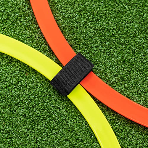 FORZA Agility Rings [12 Pack] | Speed & Agility Training Equipment for Athletes - Available in 10 Colors - color: Pink