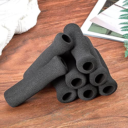 Timtin Foam Cane Handle Grip Replacement Offset Walking Hand Foam Handle for Bicycle Handlebars Walking Cane Accessories 4.53 x 0.98 x 0.98 Inch - color: Black