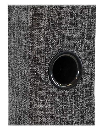 Rockville ONE-Tower Black Bluetooth Tower Speaker with HDMI/Optical/RCA | All-In-One System, USB Playback, 200W Peak, 60W RMS, Remote, Adjustable Bass/Treble, Class D Amp, Digital Display, Home Use - color: Black