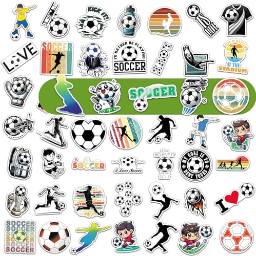 Soccer Party Favors, 12 Pack Water Bottles, 300 Stickers | 12 Soccer-Pattern Bottles, 300 Themed Stickers, BPA-Free 20 oz Design, Leak-Proof Lids, Ideal for Teams and Parties - style: 3# 12 Pack-Soccer