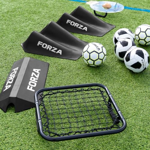 FORZA Pro GK React Soccer Balls [Irregular Bounce] | Premium Size 4 & 5 Soccer Balls to Improve Goalkeeper Reflexes & Player Reactions - size: 4, style: Pack of 20