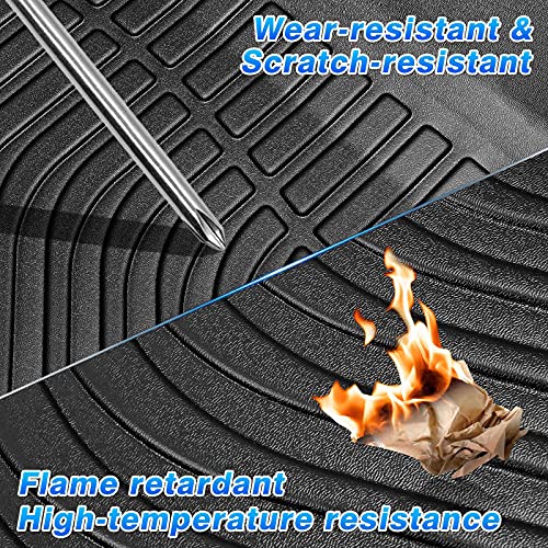 Accord Floor Mats - Car Mats for Honda Accord Sedan 2013-2017 (Not Fit Coupe Model), All Weather Flor Mat for Accord Accessories, Heavy Duty Rubber Mats, Car Accessories - size: 4)Honda Accord (Not Fit Coupe Model)【2013-2017】