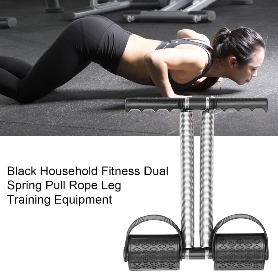 GALPADA Fitness Equipment Exercise Puller Gym Pedal Leg Exerciser Leg Training Equipment Stretch Board Steel
