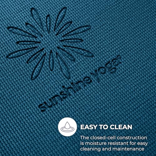 Voyage 5mm Studio Yoga Mats, 6 Pack, 72x24in - color: Oceanside