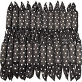 40Pcs Soft Curlers To Sleep In Overnight Hair Rolllers Curlers For Long Hair Pillow Sponge Rollers For Curly Hairstyle - color: Black