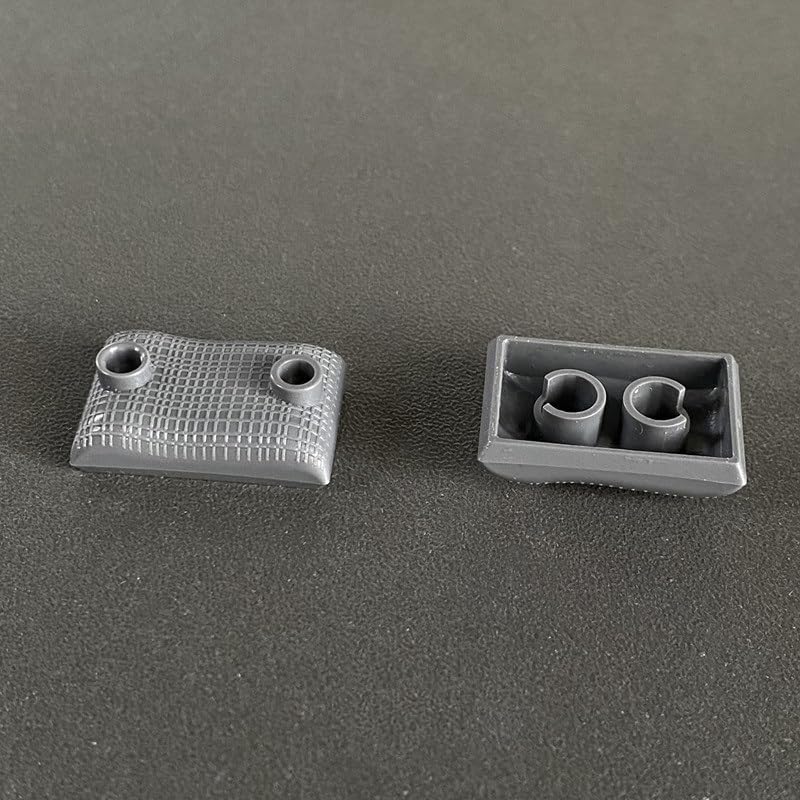 50 Pieces Military Building Blocks Sandbag, Bunker, Obstacle Sandbag Building Accessories, Tactical Equipment Assembling Scene Building Toys, Compatible with Lego Parts and Pieces(Dark Gray) - color: Dark Gray