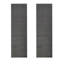 Pilates Reformer Mat, Workout Mat, Black Yoga Mat, Workout Mats for Home Gym, 2-Pack Non-Slip & Hand Grip Floor Fitness Pads - size: 23.62*7.87*0.1