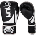 Venum Challenger 2.0 Boxing Gloves - For Kids - color: Black/White, size: 8-Ounce