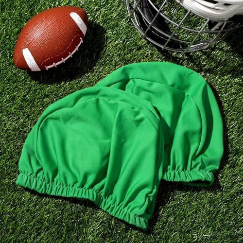 Ramede Football Helmet Covers for Practice Scrimmage Cap Helmet Cover Scrimmage Cap for Youth Adult Football Hockey Training Accessories 10.4 Inch in Diameter - color: Grass Green, size: Regular Style