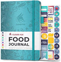 Clever Fox Food Journal - Daily Food Diary, Meal Planner to Track Calories & Nutrients, Weight Tracker Notebook, A5 (Aquamarine) - color: Aquamarine, size: A5 (5.8'' x 8.3'')