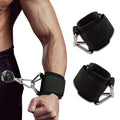 2-Pack Adjustable Fitness Wristbands – Anti-Slip Heavy-Duty Straps for Cable Machines, Weightlifting, Pull-Ups, Gym & Home Strength Training